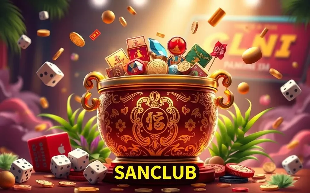 Hũ thưởng bầu cua SanClub là điểm nhấn hấp dẫn