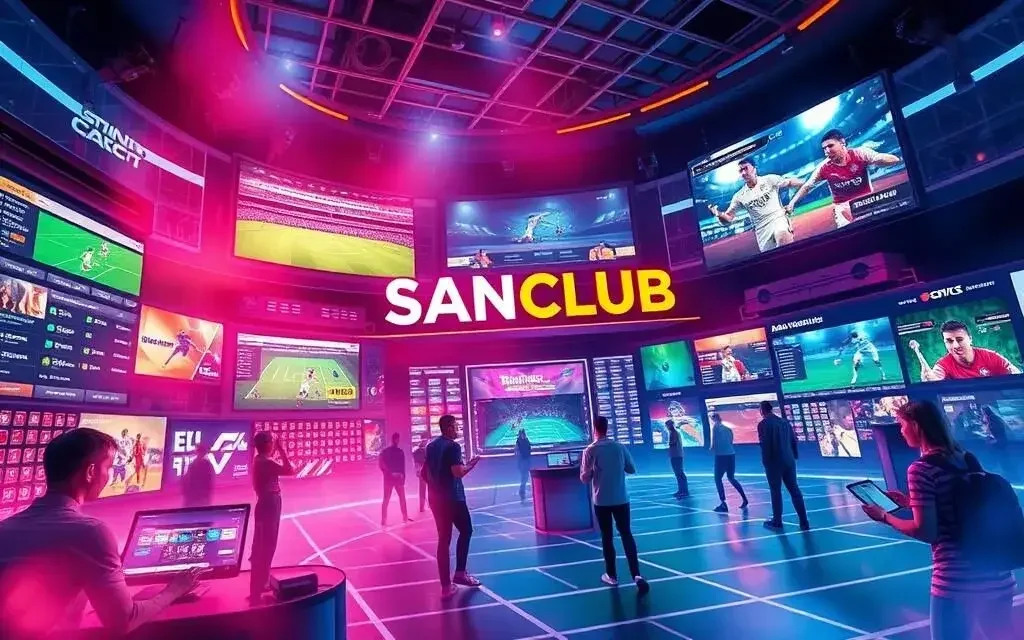 SanClub nắm bắt xu hướng phát triển thể thao trực tuyến
